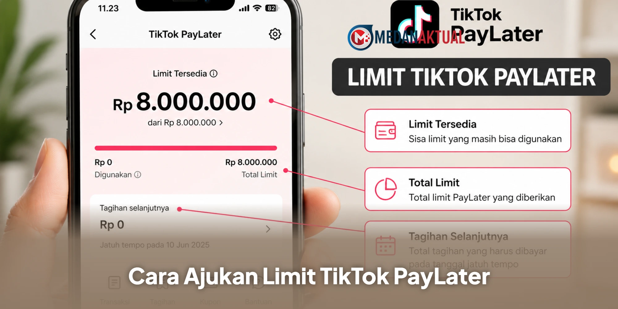 Cara Ajukan Limit TikTok PayLater