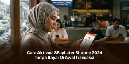 Cara Aktivasi SPayLater Shopee 2026 Tanpa Bayar Di Awal Transaksi