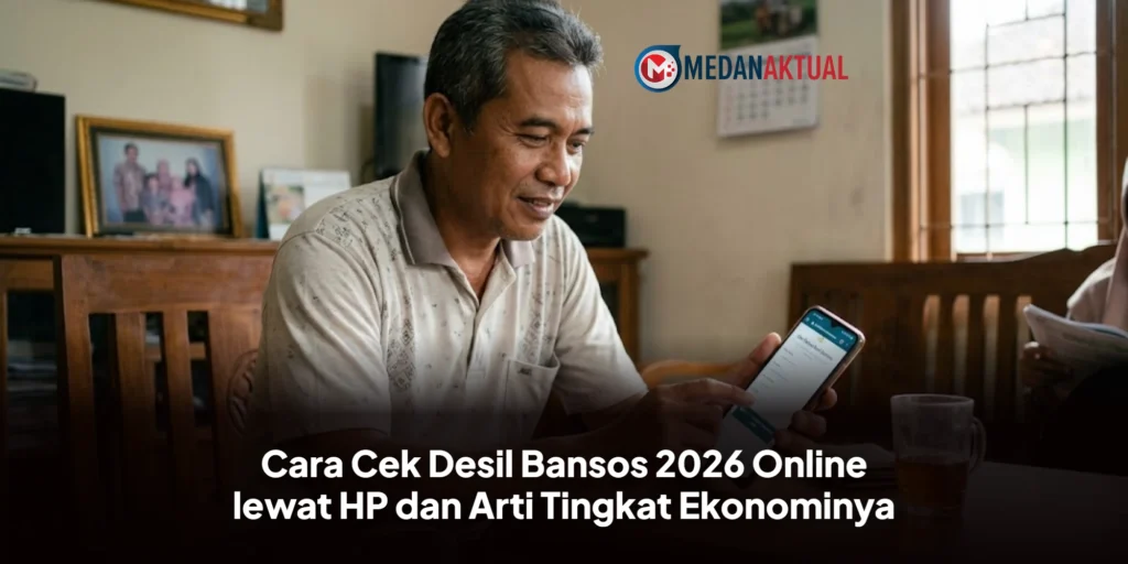 Cara Cek Desil Bansos 2026 Online lewat HP dan Arti Tingkat Ekonominya