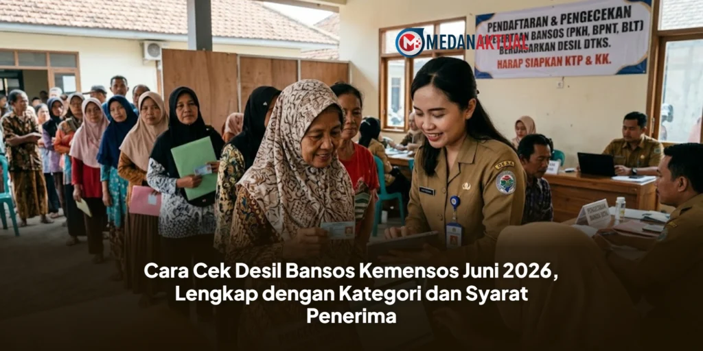 Cara Cek Desil Bansos Kemensos Juni 2026, Lengkap dengan Kategori dan Syarat Penerima