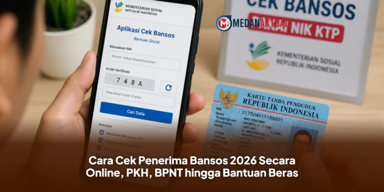 Cara Cek Penerima Bansos 2026 Secara Online, PKH, BPNT hingga Bantuan Beras