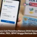 Cara Cek Penerima Bansos 2026 Secara Online, PKH, BPNT hingga Bantuan Beras