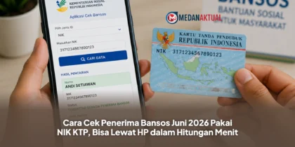 Cara Cek Penerima Bansos Juni 2026 Pakai NIK KTP, Bisa Lewat HP dalam Hitungan Menit
