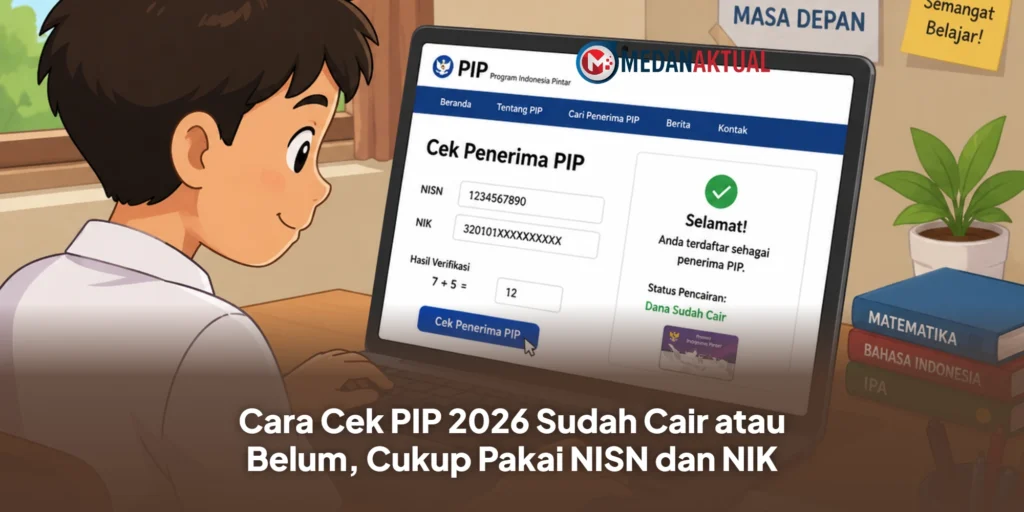 Cara Cek PIP 2026 Sudah Cair atau Belum, Cukup Pakai NISN dan NIK