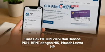 Cara Cek PIP Juni 2026 dan Bansos PKH-BPNT dengan NIK, Mudah Lewat HP
