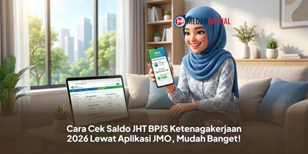 Cara Cek Saldo JHT BPJS Ketenagakerjaan 2026 Lewat Aplikasi JMO, Mudah Banget!
