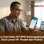 Cara Cek Saldo JHT BPJS Ketenagakerjaan 2026 Lewat HP, Mudah dan Praktis!
