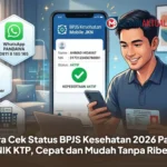 Cara Cek Status BPJS Kesehatan 2026 Pakai NIK KTP, Cepat dan Mudah Tanpa Ribet