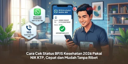 Cara Cek Status BPJS Kesehatan 2026 Pakai NIK KTP, Cepat dan Mudah Tanpa Ribet