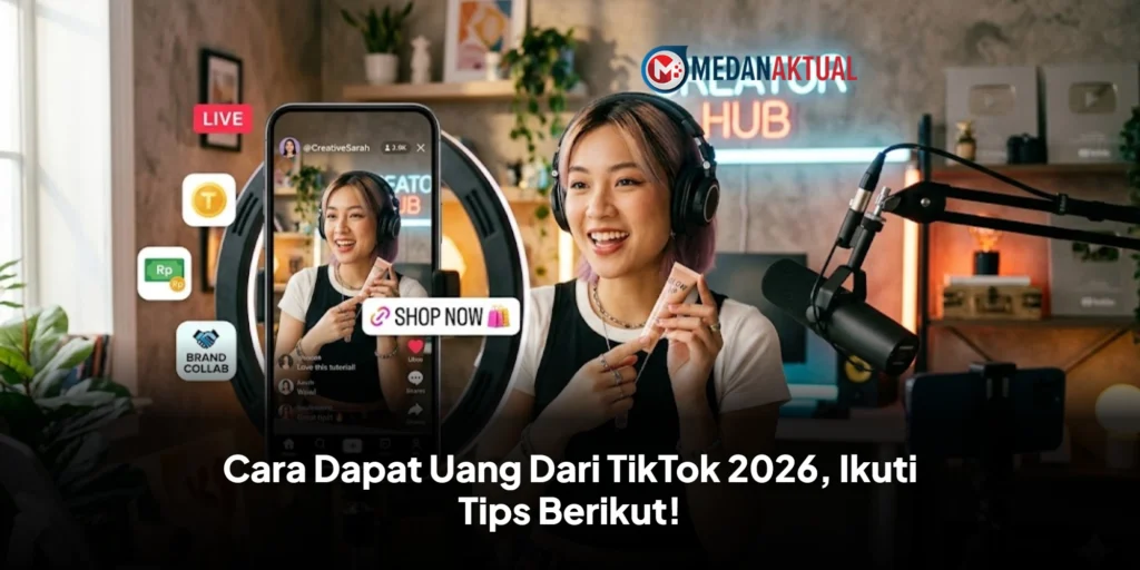 Cara Dapat Uang Dari TikTok 2026, Ikuti Tips Berikut!