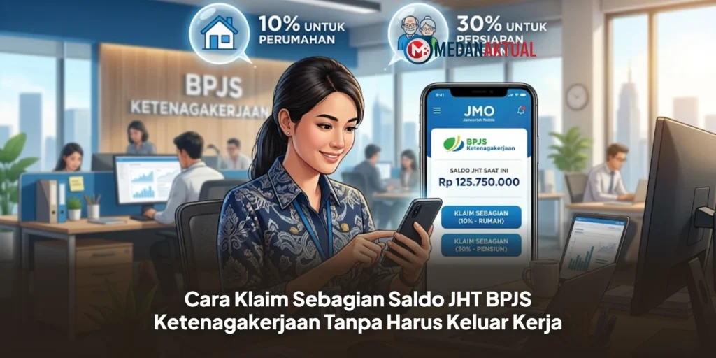 Cara Klaim Sebagian Saldo JHT BPJS Ketenagakerjaan Tanpa Harus Keluar Kerja