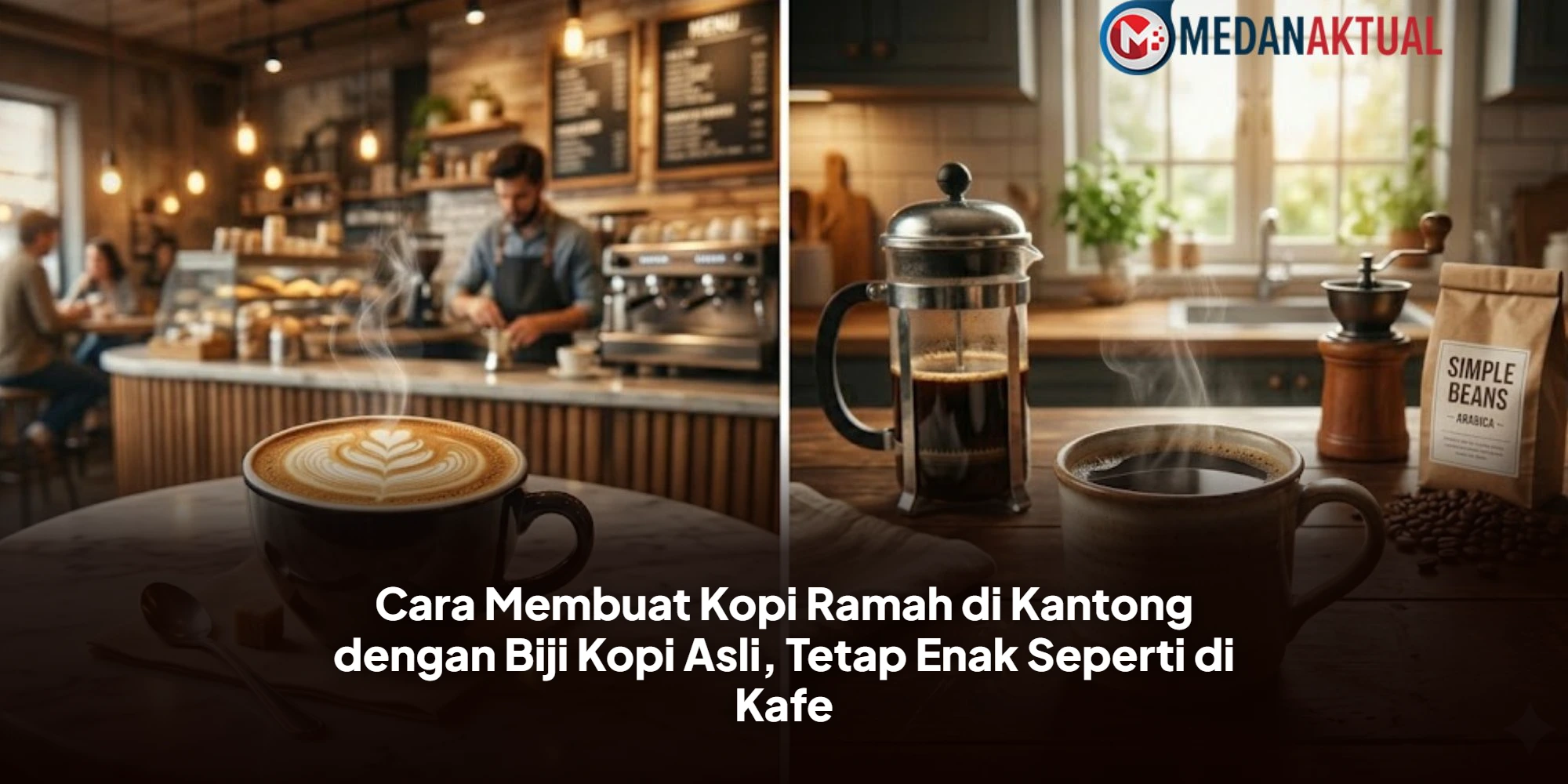 Cara Membuat Kopi Ramah di Kantong dengan Biji Kopi Asli, Tetap Enak Seperti di Kafe