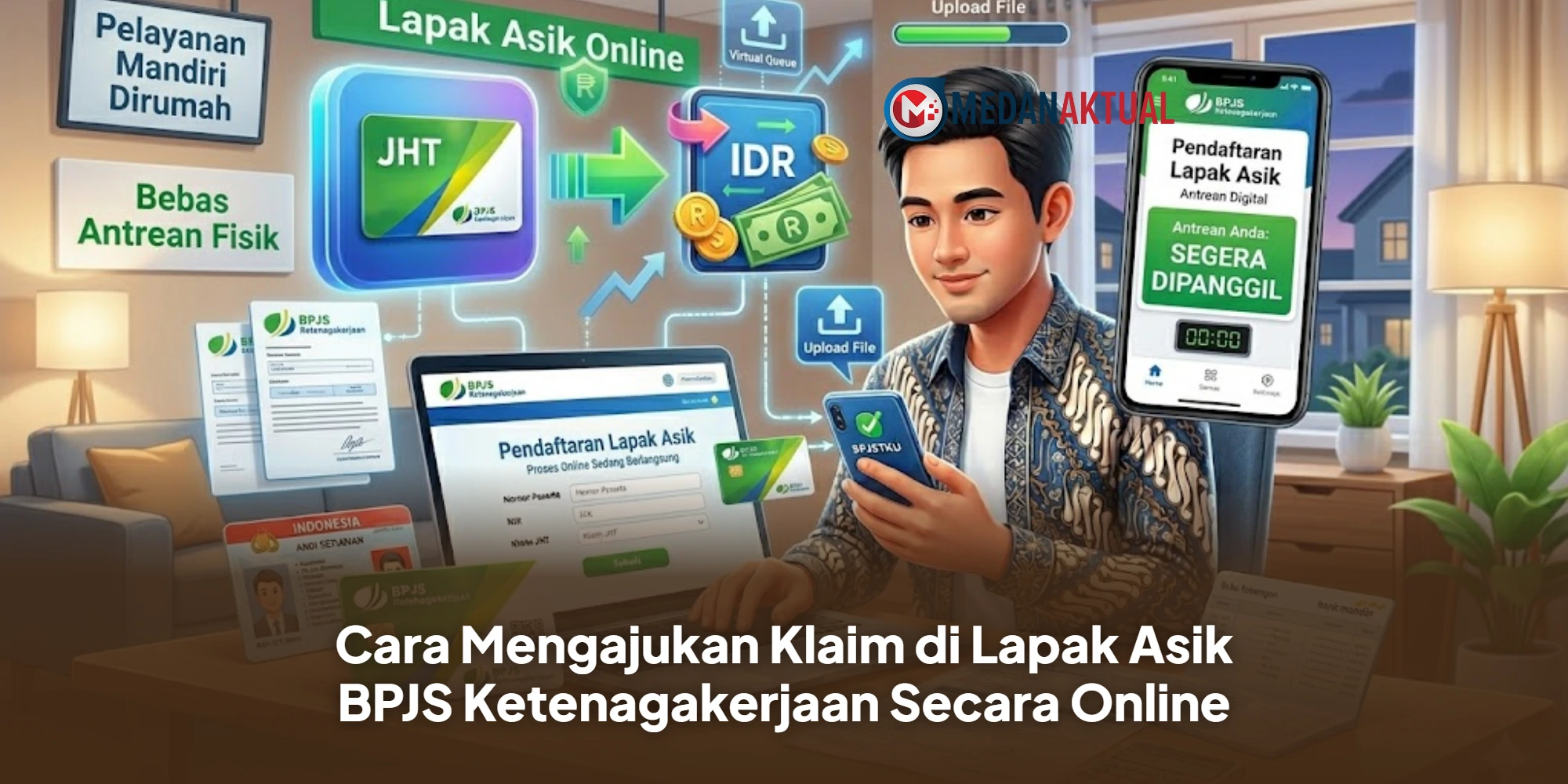 Cara Mengajukan Klaim di Lapak Asik BPJS Ketenagakerjaan Secara Online