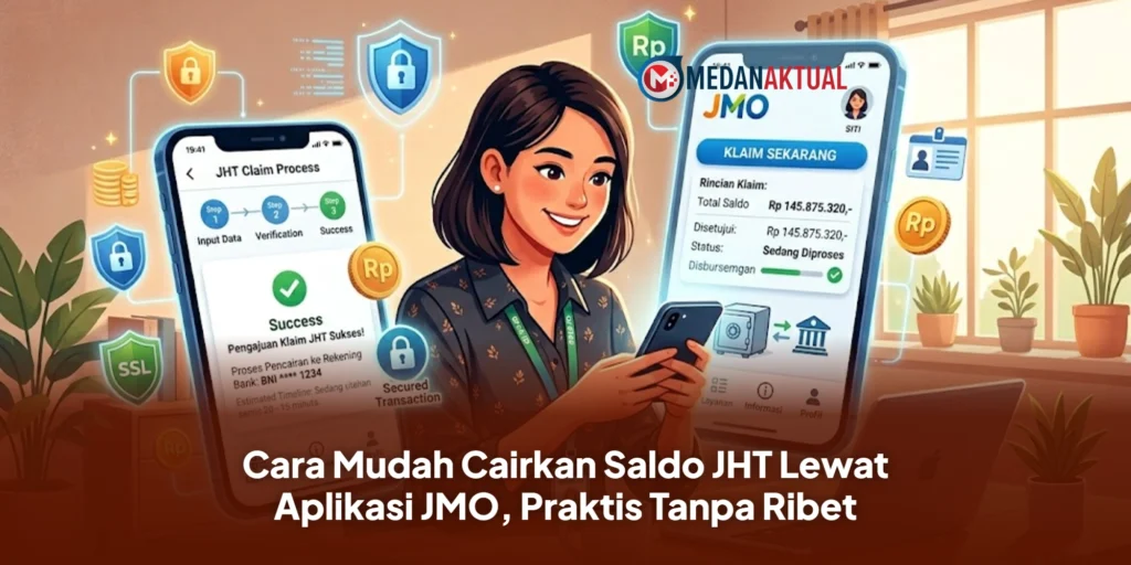 Cara Mudah Cairkan Saldo JHT Lewat Aplikasi JMO, Praktis Tanpa Ribet