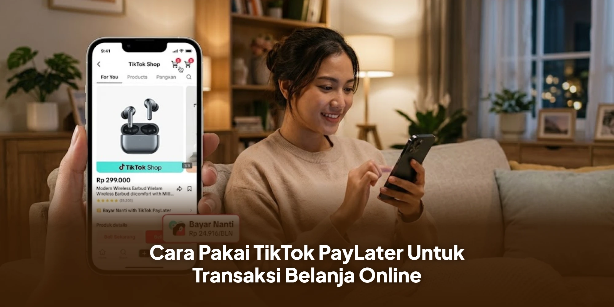 Cara Pakai TikTok PayLater Untuk Transaksi Belanja Online