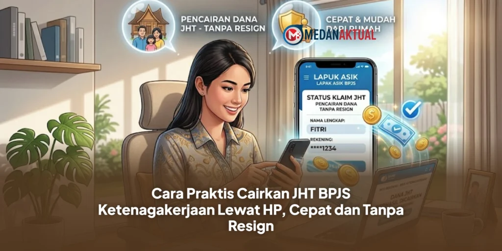 Cara Praktis Cairkan JHT BPJS Ketenagakerjaan Lewat HP, Cepat dan Tanpa Resign