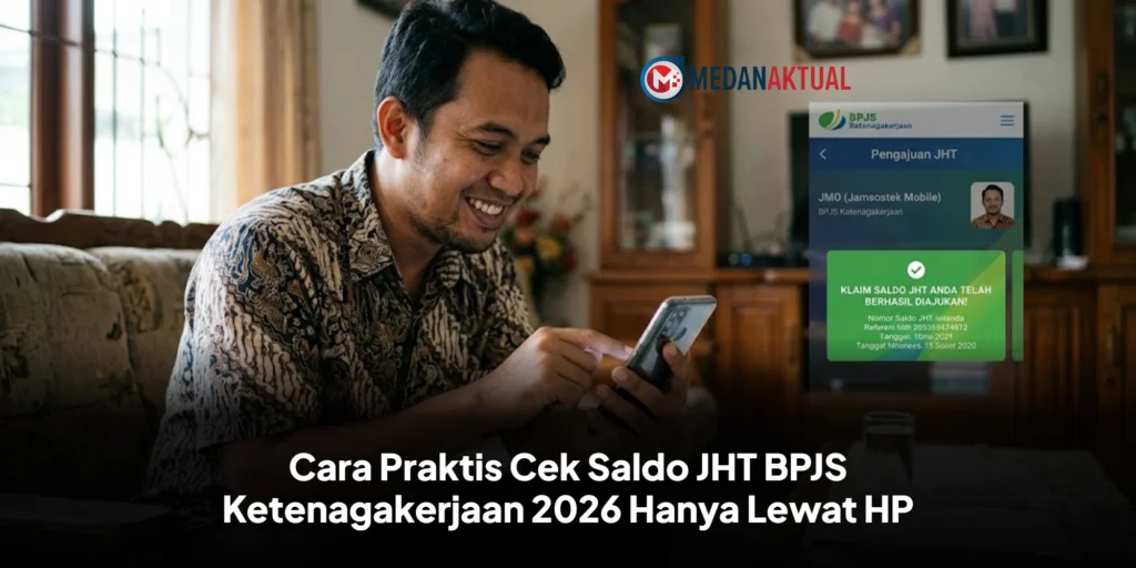 Cara Praktis Cek Saldo JHT BPJS Ketenagakerjaan 2026 Hanya Lewat HP