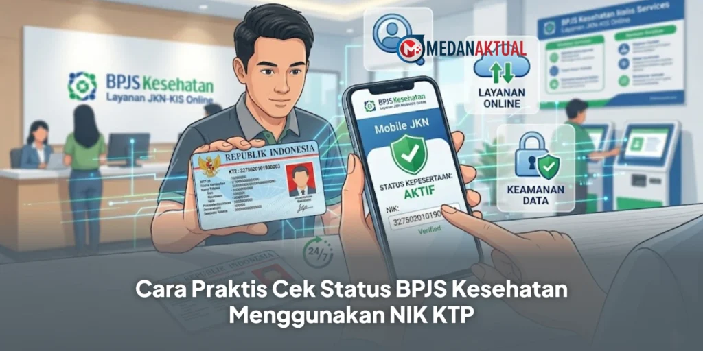 Cara Praktis Cek Status BPJS Kesehatan Menggunakan NIK KTP