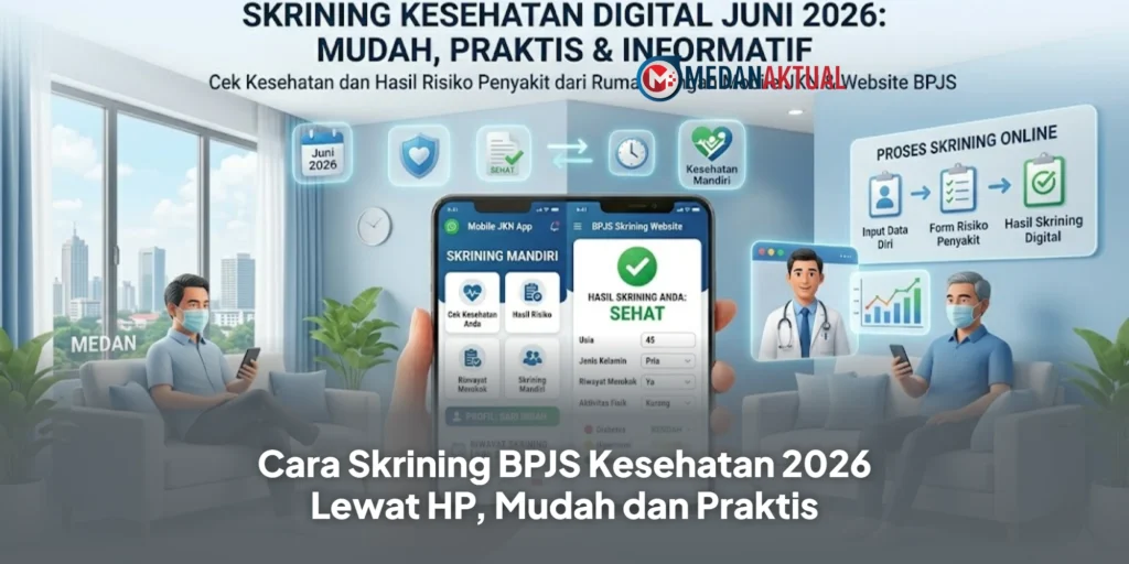 Cara Skrining BPJS Kesehatan 2026 Lewat HP, Mudah dan Praktis