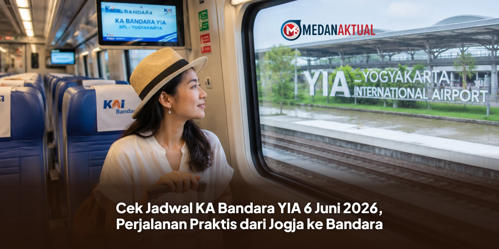 Cek Jadwal KA Bandara YIA 6 Juni 2026, Perjalanan Praktis dari Jogja ke Bandara