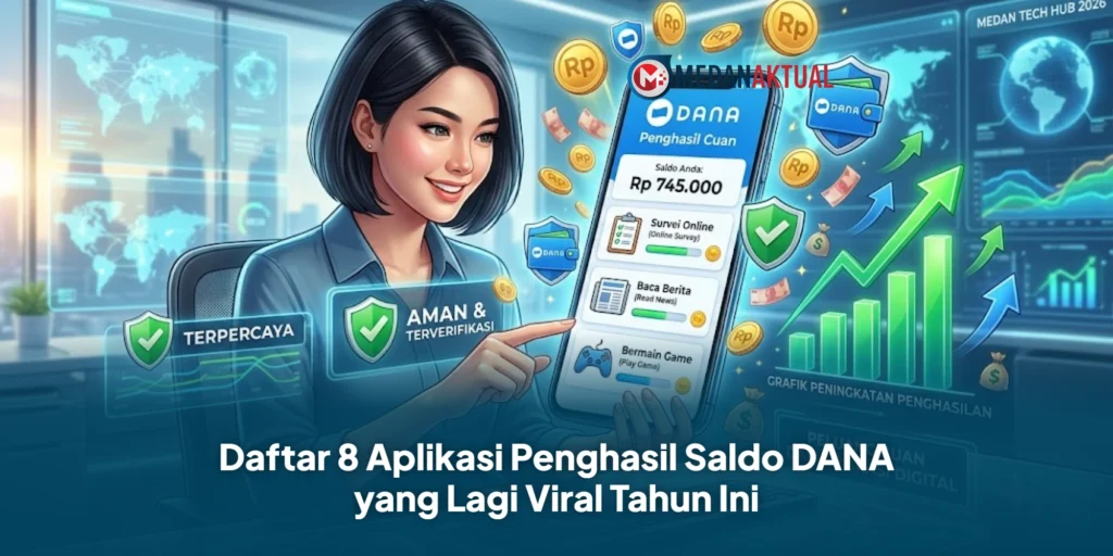 Daftar 8 Aplikasi Penghasil Saldo DANA yang Lagi Viral Tahun Ini