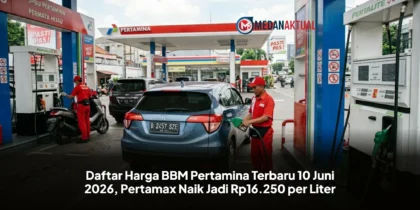 Daftar Harga BBM Pertamina Terbaru 10 Juni 2026, Pertamax Naik Jadi Rp16.250 per Liter