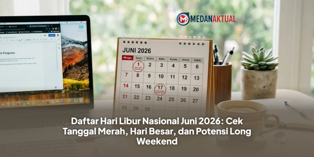 Daftar Hari Libur Nasional Juni 2026: Cek Tanggal Merah, Hari Besar, dan Potensi Long Weekend