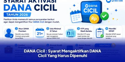 DANA Cicil : Syarat Mengaktifkan DANA Cicil Yang Harus Dipenuhi