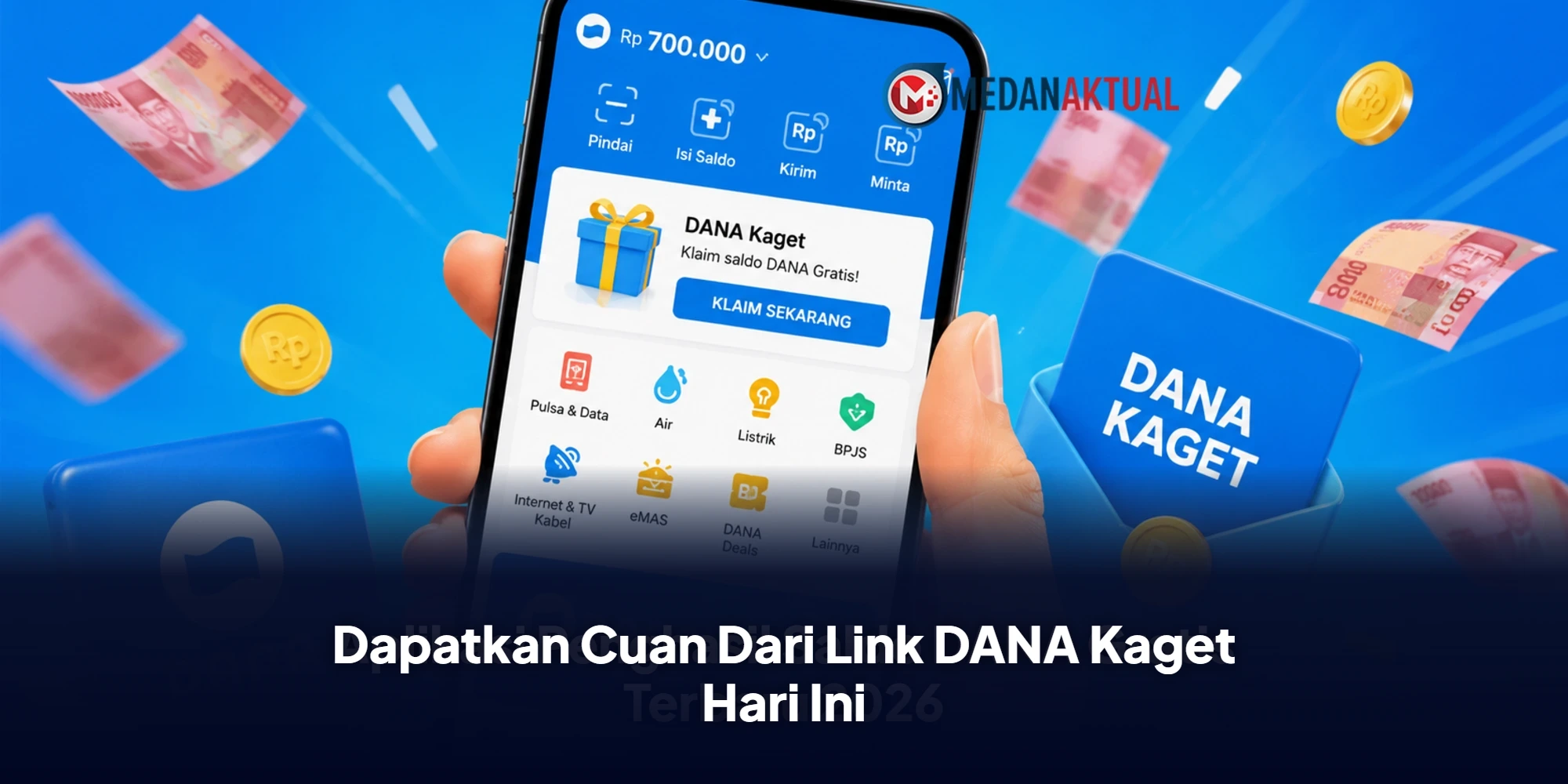 Dapatkan Cuan Dari Link DANA Kaget Hari Ini