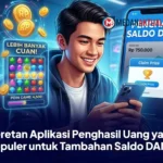 Deretan Aplikasi Penghasil Uang yang Populer untuk Tambahan Saldo DANA