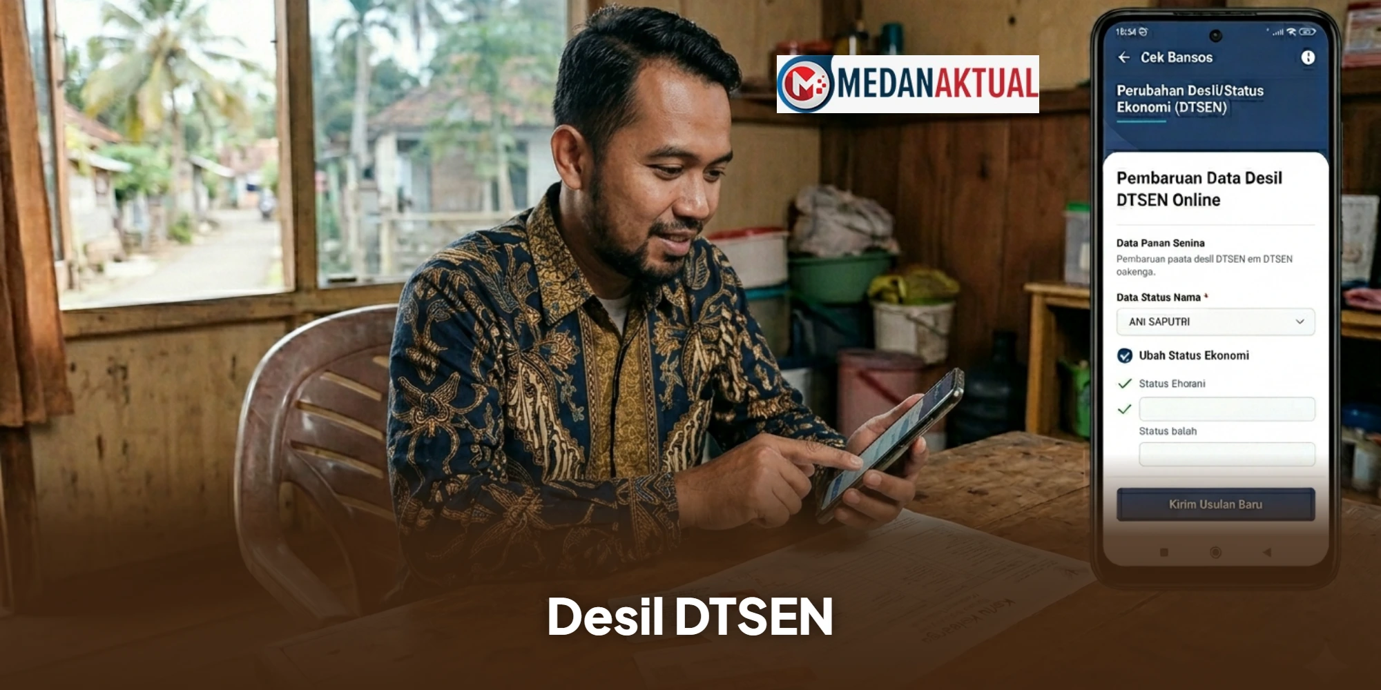 Cara Menurunkan Data Desil Bansos Secara Online