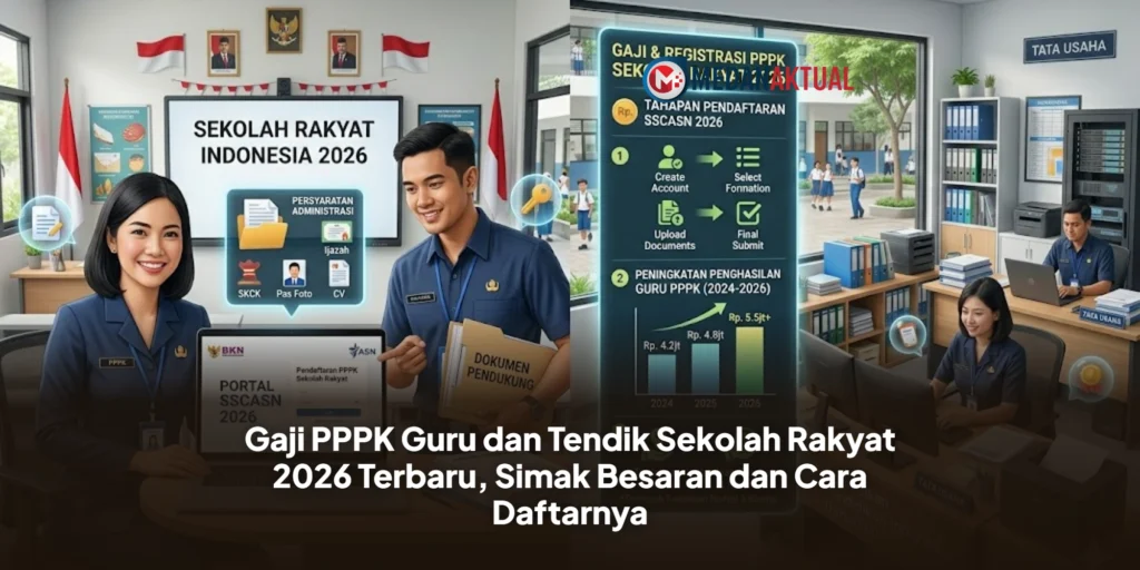 Gaji PPPK Guru dan Tendik Sekolah Rakyat 2026 Terbaru, Simak Besaran dan Cara Daftarnya