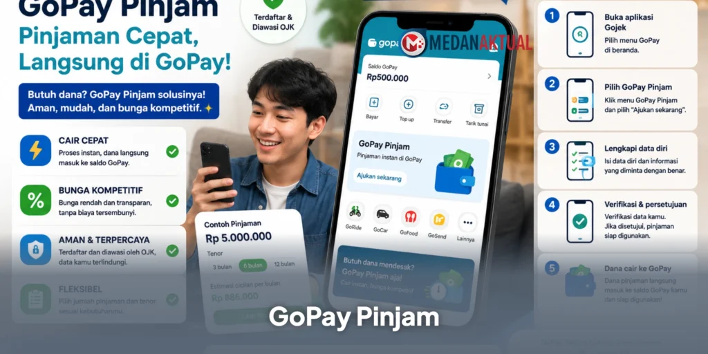 Cara Ajukan GoPay Pinjam Secara Online, Lengkap dengan Syaratnya