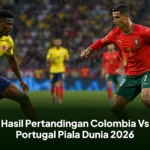 Hasil Pertandingan Colombia Vs Portugal Piala Dunia 2026