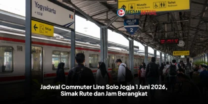 Jadwal Commuter Line Solo Jogja 1 Juni 2026, Simak Rute dan Jam Berangkat