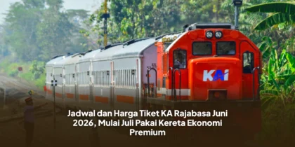 Jadwal dan Harga Tiket KA Rajabasa Juni 2026, Mulai Juli Pakai Kereta Ekonomi Premium