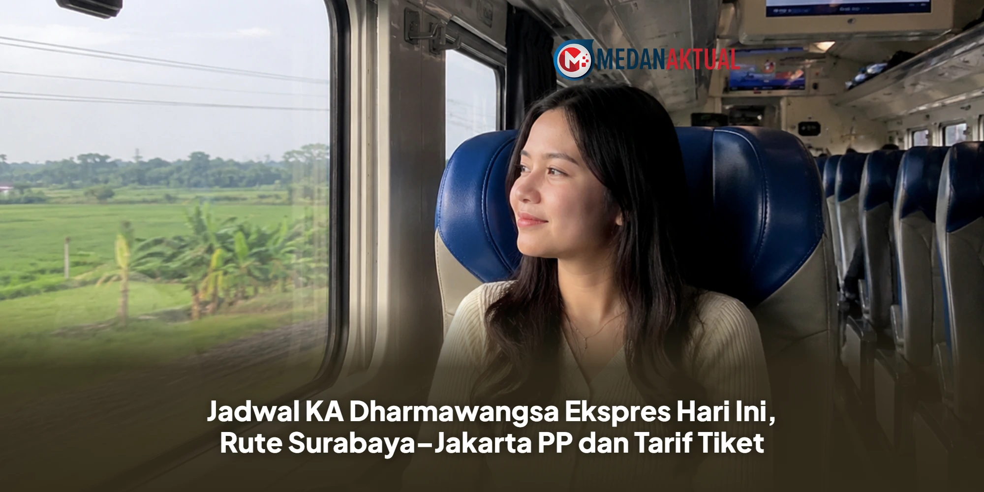 Jadwal KA Dharmawangsa Ekspres Hari Ini, Rute Surabaya–Jakarta PP dan Tarif Tiket