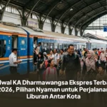 Jadwal KA Dharmawangsa Ekspres Terbaru 2026, Pilihan Nyaman untuk Perjalanan Liburan Antar Kota