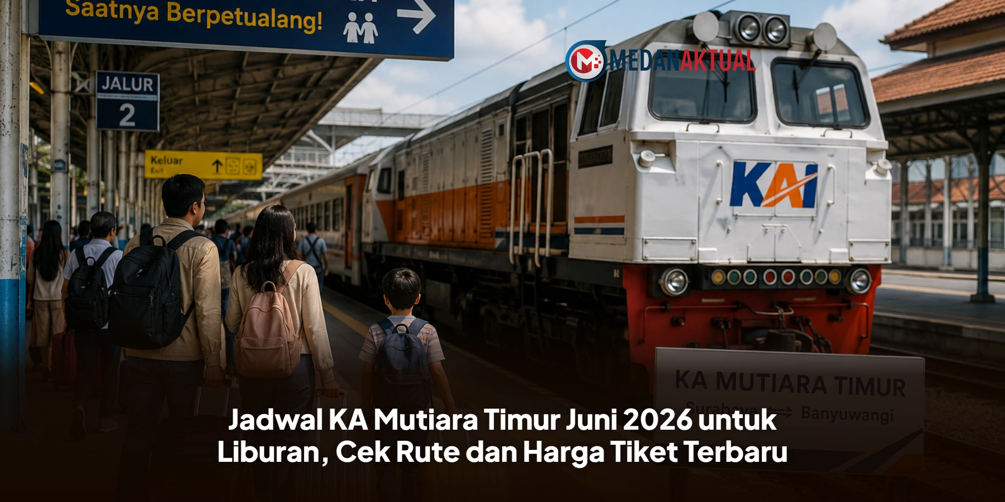Jadwal KA Mutiara Timur Juni 2026 untuk Liburan, Cek Rute dan Harga Tiket Terbaru
