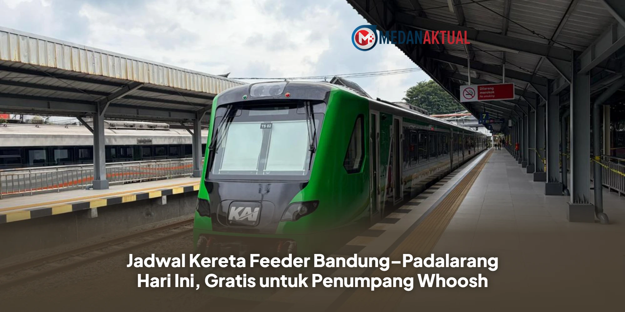 Jadwal Kereta Feeder Bandung–Padalarang Hari Ini, Gratis untuk Penumpang Whoosh
