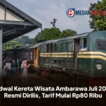 Jadwal Kereta Wisata Ambarawa Juli 2026 Resmi Dirilis, Tarif Mulai Rp80 Ribu