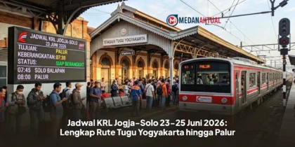 Jadwal KRL Jogja-Solo 23-25 Juni 2026: Lengkap Rute Tugu Yogyakarta hingga Palur
