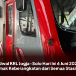 Jadwal KRL Jogja-Solo Hari Ini 6 Juni 2026, Simak Keberangkatan dari Semua Stasiun
