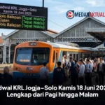 Jadwal KRL Jogja–Solo Kamis 18 Juni 2026, Lengkap dari Pagi hingga Malam