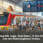 Jadwal KRL Jogja–Solo Sabtu, 13 Juni 2026: Cek Jam Keberangkatan Terbaru
