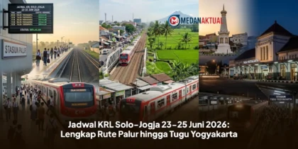 Jadwal KRL Solo-Jogja 23-25 Juni 2026: Lengkap Rute Palur hingga Tugu Yogyakarta