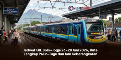 Jadwal KRL Solo-Jogja 26-28 Juni 2026, Rute Lengkap Palur-Tugu dan Jam Keberangkatan