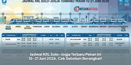 Jadwal KRL Solo–Jogja Terbaru Pekan Ini 15–21 Juni 2026, Cek Sebelum Berangkat!