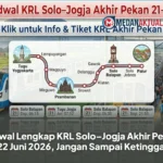 Jadwal Lengkap KRL Solo–Jogja Akhir Pekan 21–22 Juni 2026, Jangan Sampai Ketinggalan!
