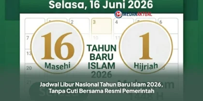 Jadwal Libur Nasional Tahun Baru Islam 2026, Tanpa Cuti Bersama Resmi Pemerintah